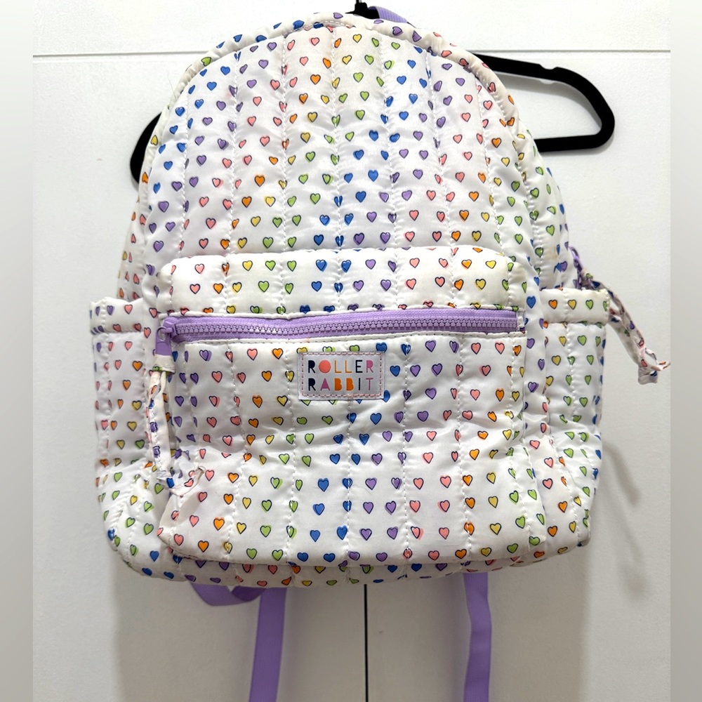 Roller Rabbit Disco Hearts Backpack